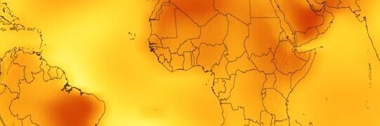 Screenshot aus einer NASA Visualisierung